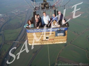 High Road BAlloon In-Flight Photo