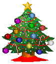 Twinkling Christmas tree