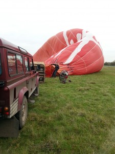 Balloon inflating